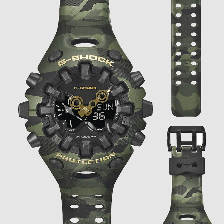 楽天市場】G-SHOCK Gショック CAMO AND GOLD GA-V01CMG-3AJF 