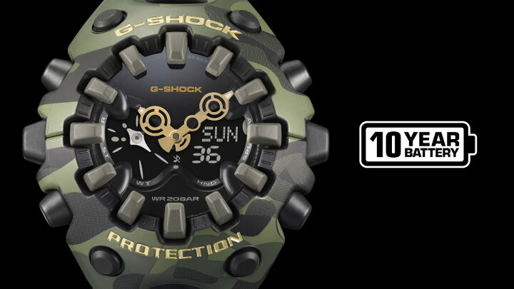 楽天市場】G-SHOCK Gショック CAMO AND GOLD GA-V01CMG-3AJF 