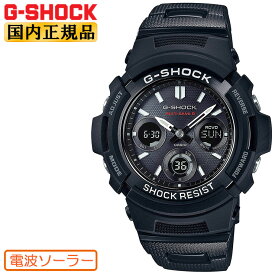 G-SHOCK Gショック 電波 ソーラー AWG-M100SBC-1AJF カシオ 電波時計 デジタル×アナログコンビ メタルコアバンド ブラック 黒 メンズ 腕時計 （AWGM100SBC1AJF） 【あす楽】