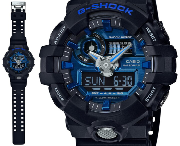 楽天市場】G-SHOCK Gショック GA-710-1A2JF カシオ CASIO デジタル 