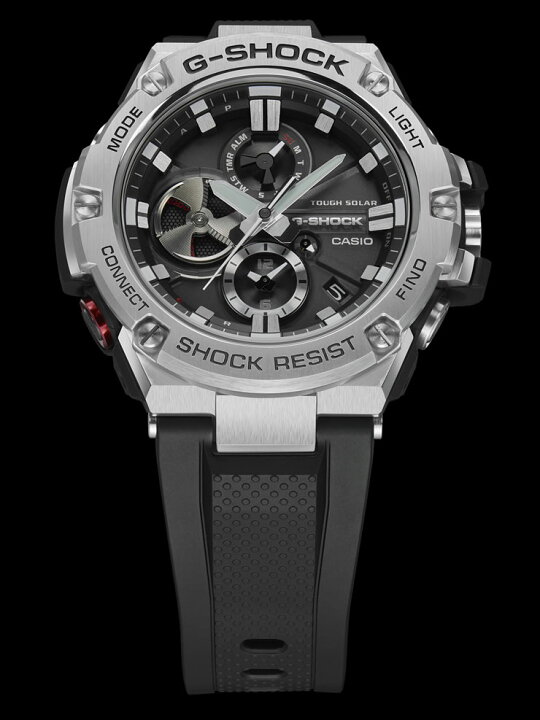 楽天市場】G-SHOCK ソーラー スマートフォンリンク G-STEEL GST-B100 