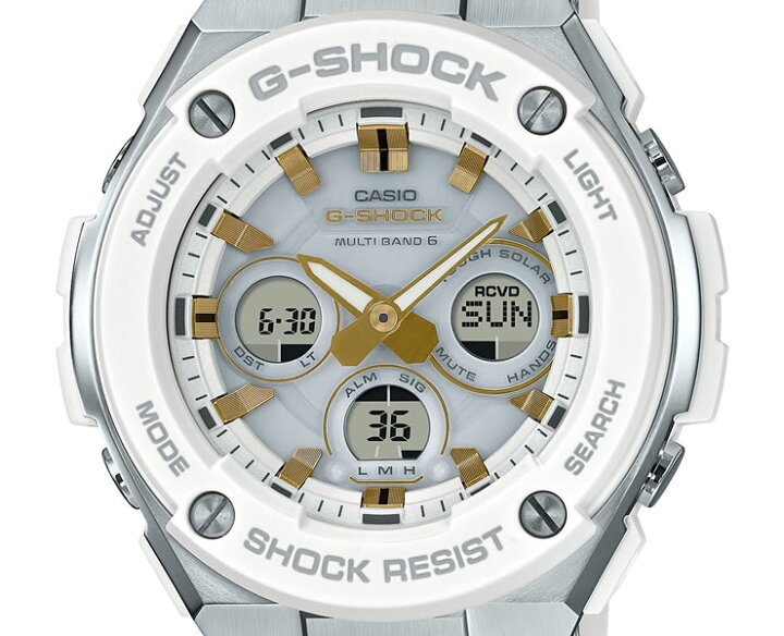 楽天市場】G-SHOCK Gショック 電波 ソーラー G-STEEL ミドルサイズ GST 