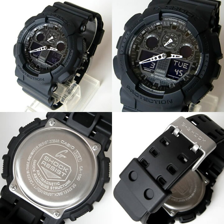 楽天市場】G-SHOCK 腕時計 Gショック GA-100-1A1JF CASIO カシオ 