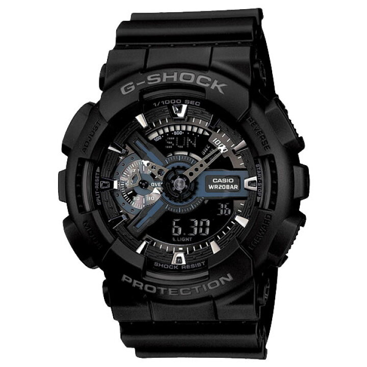 楽天市場】G-SHOCK 腕時計 Gショック GA-110-1BJF CASIO カシオ 歯車状 