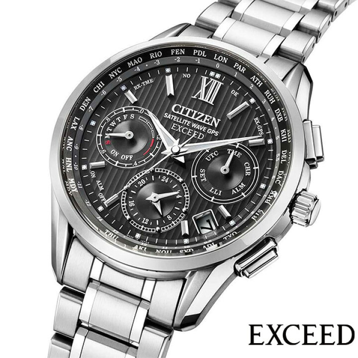 楽天市場】シチズン エクシード CITIZEN EXCEED CC4030-58E サテライト 