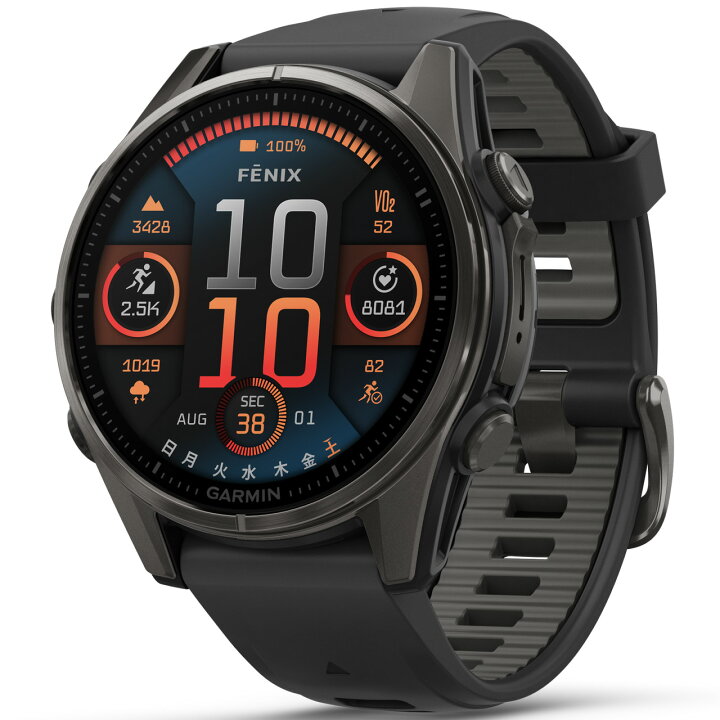 楽天市場】GPSスマートウォッチ ガーミン フェニックス 8 GARMIN fenix 
