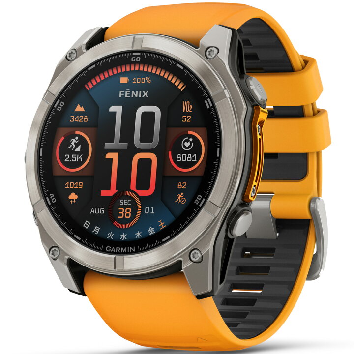 楽天市場】GPSスマートウォッチ ガーミン フェニックス 8 GARMIN fenix  