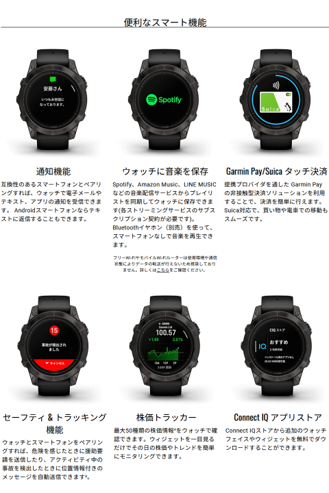 ゴルフウォッチ スマートウォッチ ガーミンepix 楽天市場】GPSスマートウォッチ ガーミン GARMIN epix Pro (Gen
