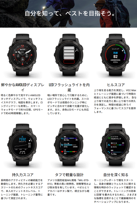 楽天市場】GPSスマートウォッチ ガーミン GARMIN epix Pro (Gen