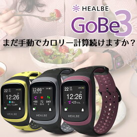 スマートウォッチ HEALBE GoBe3 ゴービー3 HGB3 カロリー計算 ダイエット 食事管理 代謝アップ 水分管理 睡眠計 歩数計 ウェアラブル スマートバンド 腕時計