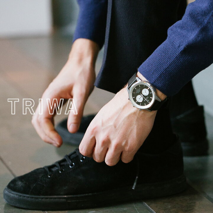 楽天市場】TRIWA トリワ SLATE NEVIL スレートネビル ブラックステッチ 