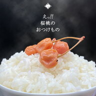 【無添加 国産 漬物】塩漬け さくらんぼ漬 1袋 120g 山形 桜桃 ナポレオン 甘酸っぱい梅漬け風 珍しい漬…