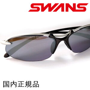 SWANS スワンズ エアレス・ウェイブ SA-521(LSIL) 偏光レンズ ライトシルバー ガンメタ シルバーミラーレンズ アイスブルー UVカット ゴルフ用サングラス スポーツサングラス ゴルフに最適 紫外