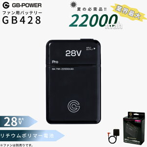�����r���[�ōŒ�16�����ۏ؁����K�㗝�X�i GB-POWER GB428 �o�b�e���[ �P�i 2025�N���f�� 22000mAh �ő�11���ԉғ� 15�����ۏ� ���M�W���p��