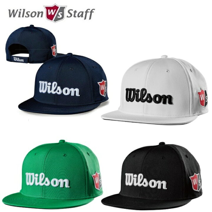楽天市場 ウィルソン ゴルフ キャップ フラットブリムキャップ Wsc 1932 Ig Golf 楽天市場店