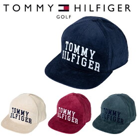 トミー ヒルフィガー ゴルフ TOMMY HILFIGER GOLF CORDUROY FLAT BRIM キャップ メンズ レディース THMB004F