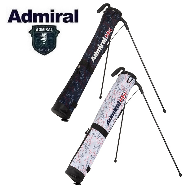 アドミラル 引出物 ゴルフ クラブケース Admiral ADMG1BK1 セルフスタンド モノグラム ご予約品 Golf