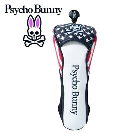 サイコバニー ゴルフ ヘッドカバー フェアウェイ用 Psycho Bunny A/A FLAG H/C FW PBMG1SH2
