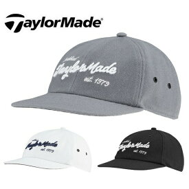 テーラーメイド ゴルフ キャップ ヴィンテージロークラウン フラットビルキャップ メンズ TaylorMade Golf TD918
