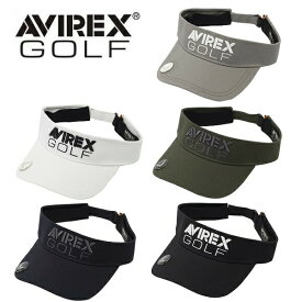 アヴィレックス ゴルフ バイザー マーカー付きサンバイザー メンズ AVIREX GOLF AVG3S-CP2