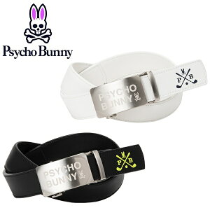 サイコバニー ゴルフ ベルト PU Psycho Bunny PBMG5FV1
