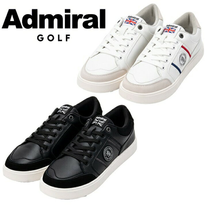 楽天市場】アドミラル ゴルフシューズ スパイクレス LEICESTER Admiral 