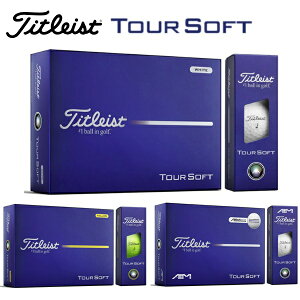 �^�C�g���X�g �S���t�{�[�� �c�A�[�\�t�g 1�_�[�X 12���� �V�i ���{���K�i Titleist Tour Soft 2026�N����