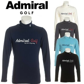 アドミラル ゴルフ メンズ スエードハイネック 長袖シャツ Admiral Golf ADMA1A1