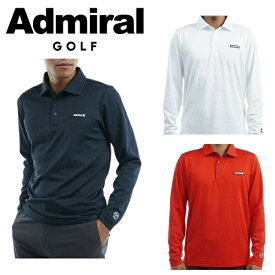 アドミラル ゴルフ メンズ ロゴジャガードロングスリーブシャツ ADMIRAL ADMA272 【2022年秋冬モデル】