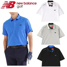 ニューバランス ゴルフ メンズ ポロシャツ ワッフル×チェック 半袖 カラーシャツ New Balance Golf 012-4168008 2024年春夏モデル
