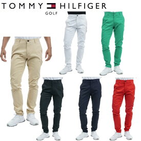 トミーヒルフィガー ゴルフ メンズ ベーシック テーパードパンツ TOMMY HILFIGER THMA322 2023年春夏モデル