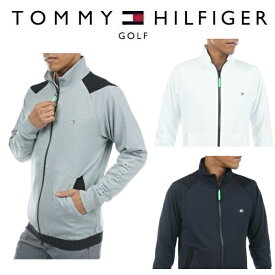 トミーヒルフィガー ゴルフ メンズ ハイブリッド トラックジャケット TOMMY HILFIGER GOLF THMA337 【2023年春夏モデル】