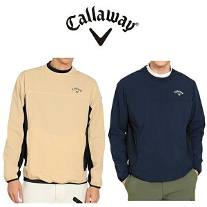 キャロウェイ メンズ ゴルフウェア 8WAYストレッチ プルオーバー C24115101 Callaway Golf 【2024年春夏モデル】