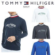 トミーヒルフィガー ゴルフ メンズ シグネチャーリブ 長袖シャツ TOMMY HILFIGER THMA562 2025年秋冬モデル