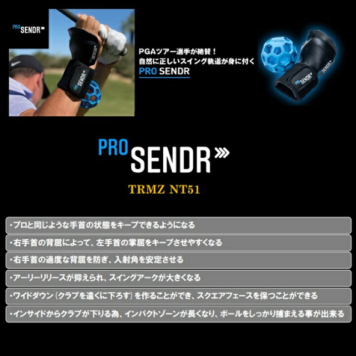 楽天市場】ヤマニ ゴルフ ProSENDR プロセンダー スイング練習器 