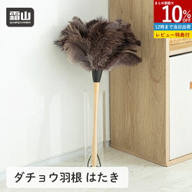 【10％OFF スタート4H限定】【特典付】ダチョウ羽根はたき 羽根はたき 羽はたき 羽根 羽 はたき 掃除道具 掃除 部屋掃除 ほこり ほこり取り フェザーダスター 静電気防止 家具 額縁 戸棚 照明 楽器 パソコン ダチョウ 羽毛 ダチョウの羽毛 ハンディーワイパー 霜山