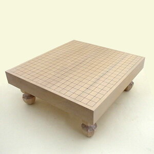 囲碁盤　北海道産　本桂2寸足付接合碁盤　竹