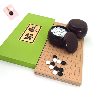 楽天市場】碁石 日向特製蛤碁石 31号 実用 (厚み8.4mm) ※木製欅