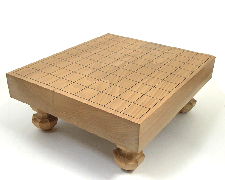 　高級将棋盤 　購入価格¥48,000　盤の厚さ5.8寸 山形市内他　無料配達可能 本榧脚付将棋盤 8寸柾目 198271