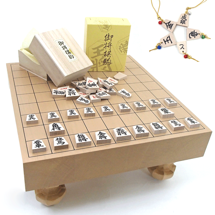 2割引きで販売中！7,678円→6,142円！　将棋盤　脚付き　木製　ゲーム 木製将棋盤 脚付き 将棋駒箱付き 【公式通販】