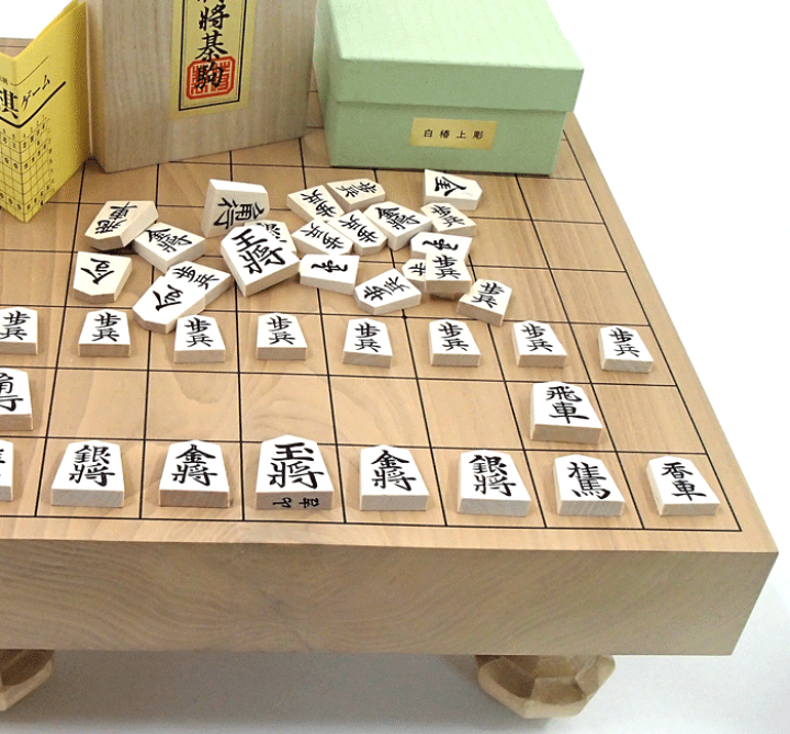 楽天市場】【メーカー協賛特売】高級将棋盤セット 北海道産 本桂二寸足