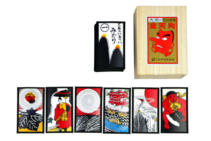 楽天市場】花札 地方札 金時花（桐箱入り）寛政12年創業大石天狗堂