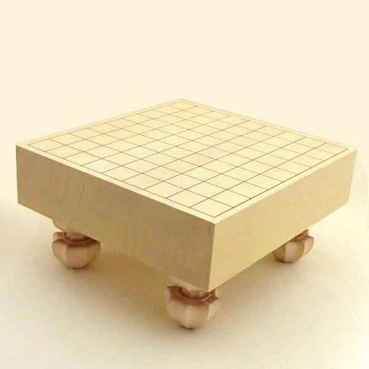 楽天市場】高級将棋盤 新かや3寸足付一枚板将棋盤 安心ランク 松 