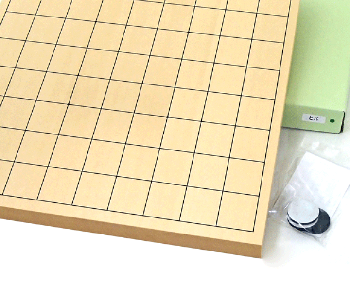 楽天市場】将棋盤 本かやに次ぐ ヒバ10号卓上接合将棋盤 松 安心な