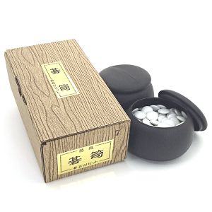 碁石 プラスチック碁石・碁笥 人気の椿セット(セール)