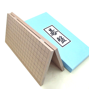 囲碁盤　新桂6号折碁盤（木製）約16mm中厚 　（訳あり）