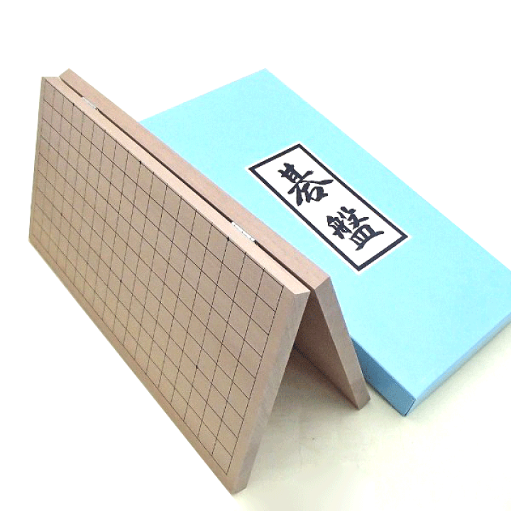 楽天市場】囲碁盤セット 新桂6号折碁盤と新生碁石竹(厚さ約9mm