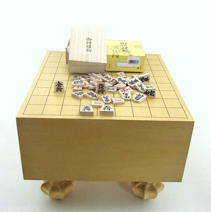楽天市場】将棋盤セット 常識を破ったエコ足付将棋盤5寸（大石天狗堂 