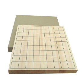 木製将棋盤　芳香と緻密な木目　国産桧（ひのき）10号卓上接合将棋盤