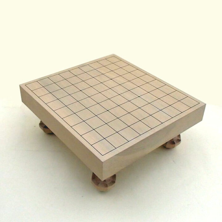 楽天市場】木製足付将棋盤セット 北海道産 本桂二寸足付将棋盤（安心 
